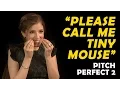 Download Lagu Anna Kendrick Wants to be Called 'Tiny Mouse' | Pitch Perfect 2 Interview