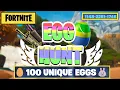 Fortnite - EGG HUNT 100 UNIQUE EGGS