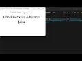 CheckBoxs in Advance Java Tutorial