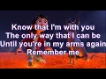 Remember Me - Inigo Pascual feat Natalia Lafourcade (with Lyrics & photos)