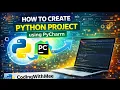 how to create a python project using pycharm