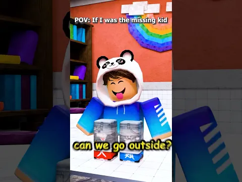 POV: If I was the missing kid (Credits: ​⁠@nnarow ) Roblox Meme