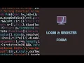 login and registration form How To Make Login Registration Form In PHP And MySql with ajax