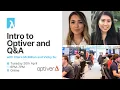 Introduction to Optiver and Q A