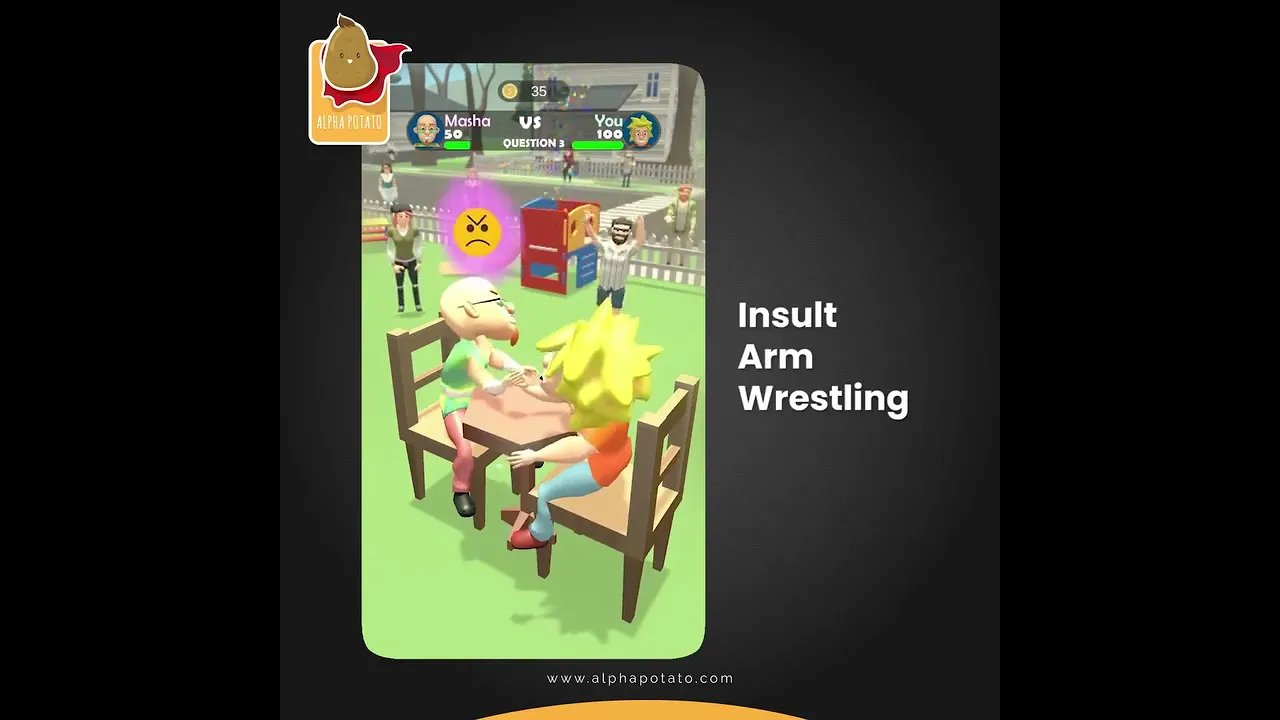 Insult Arm Wrestling