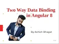 Angular 8 Two Way Data Binding In Angular In Depth