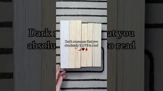 DARK ROMANCE BOOKS YOU HAVE TO READ 