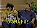 Donahue - Roseanne Barr Tom Arnold 1989