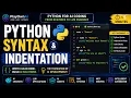Python Syntax and Indentation for AI Engineers Write Clean Python Code for AI L7