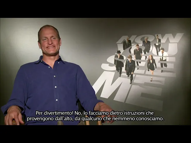 Now You See Me - I maghi del crimine | Featurette | Intervista a Woody Harrelson