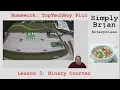Homework Solution TopTechBoy Pi Pico Lesson Binary Counter