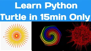 Python Turtle Tutorial in Hindi Python for beginners Python projects