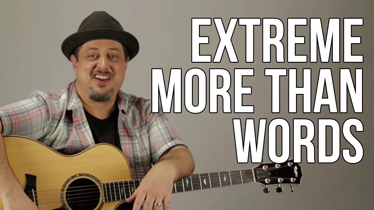How to Play "More Than Words" by Extreme Part 1 - Guitar Lesson - Tutorial