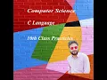 C Using Code Blocks Lecture 23