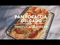 Download Lagu PAN FOCACCIA DELGADO / THIN FOCACCIA BREAD