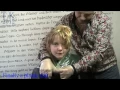 I want Blue hair!!! Young Ashley Price gets her color and cut with make-up by Theo Knoop