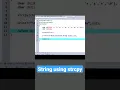 The strcpy function copies the source string in destination in c