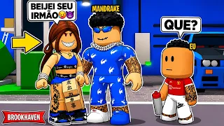 Fui ADOTADO por UM CASAL de MANDRAKES TRAIDORES e ISSO ACONTECEU no BROOKHAVEN RP Roblox
