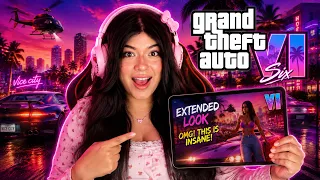REACTING TO THE NEW GTA 6 TRAILER | Mahjabeen Ali