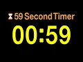 59 Second Timer Alarm Simple Timer