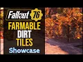 Fallout 76 Wastelanders - Farmable Dirt Tiles