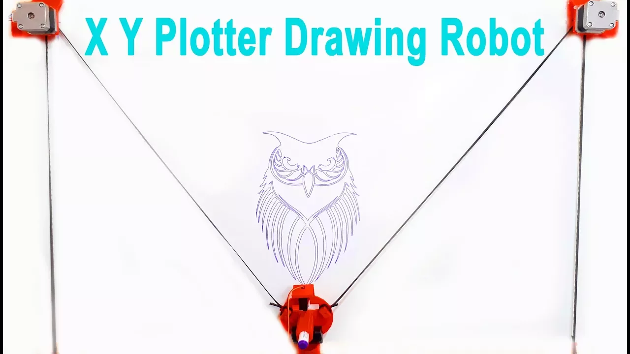 Arduino XY Plotter Drawing Robot: Build & Program Tutorial