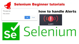 Alerts in Selenium How to Handle Alerts in selenium