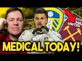 TWO STRIKER MEDICALS TODAY Piroe To Join West Ham From Leeds United
