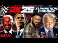 US Presidents Play WWE2k25 - Pt.7 (Elimination Chamber)