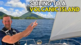ANCHORING IN 100ft OF WATER NEXT TO AN ACTIVE VOLCANO
