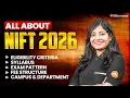 All About NIFT 2026 Syllabus Exam Pattern Eligibility Fees Campuses Departments Explained