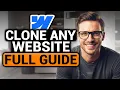 Clone Any Website To Webflow 100 WORKS NO Yapping To The Point FAST EASY