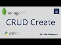 CRUD Create MongoDB Python
