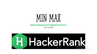 minimax Hackerrank solution in Java