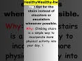 Lagu Climbing stairs is a simple way to incorporate more physical activity into your day #healthadvice