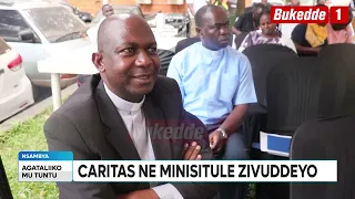 Ttuntu Okukuuma Obutonde Bwensi Aba Caritas Nebitongole Basitukiddemu Basimbye Emiti 