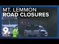 Roads closures affecting travel to Mount Lemmon