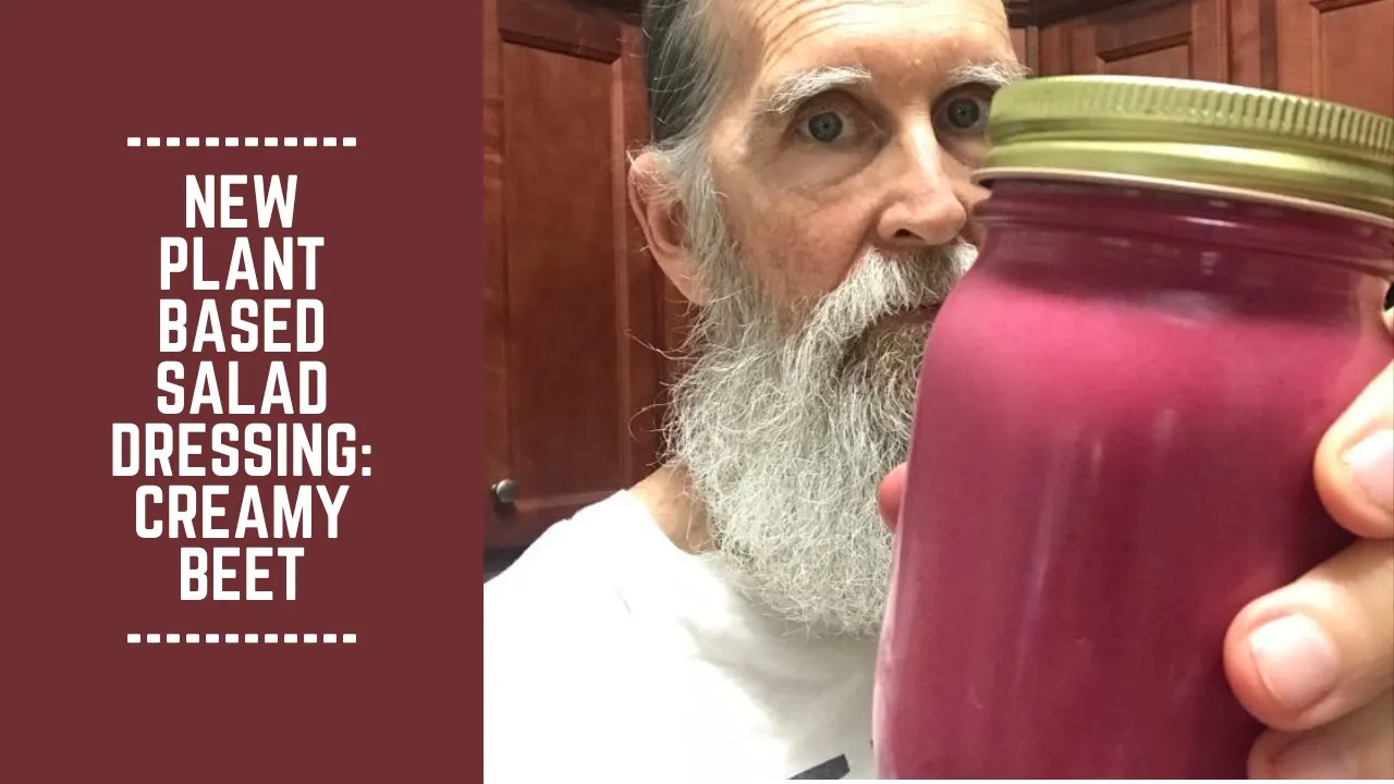 New Plant Based Salad Dressing Recipe: Creamy Beet