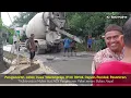 Download Lagu Truk Molen Pengecoran Jalan Utama Pakai Beton Cor Hot Mix