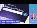 Add Custom Search to SharePoint no code ShortPoint Search Box