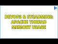 DevOps SysAdmins Apache thread MEMORY Usage
