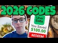 Uber Eats Promo Codes 2026 How to get NEW 100 Uber Eats Coupon Discount Code