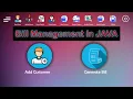 Billing Management System in java Quick Overview JFrame Netbeans IDE