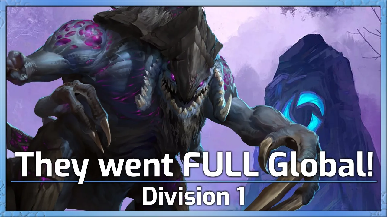 They went FULL GLOBAL! - Division 1  - Heroes of the Storm