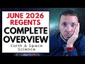 June 2026 NYSSLS Earth Space Science Regents Exam COMPLETE Walkthrough Answer Explanations