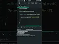 Java vs Python Hello World