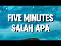 Download Lagu Five Minutes - Salah Apa (Lirik)