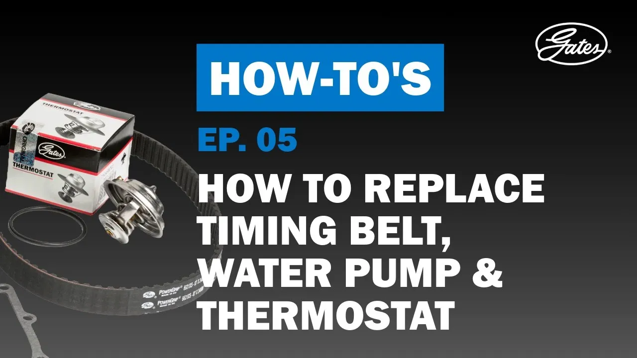 How to Replace Timing Belt, Water Pump & Thermostat on Audi A6 (C5) 2.4 V6