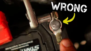 Common Car Battery MISTAKES You Want To Avoid