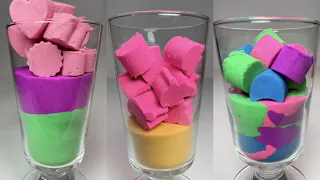 Kinetic Sand ASMR, Drop and squish,Very Satisfying and Relaxing,